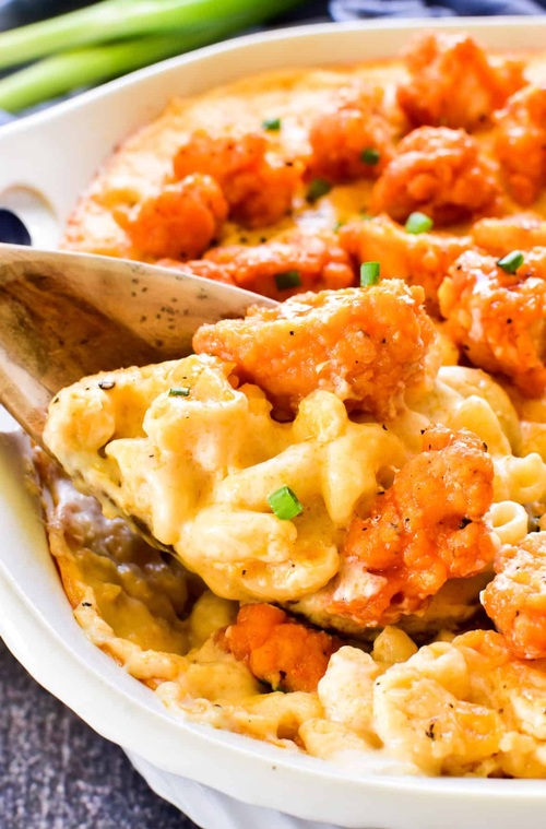 Nashville Hot Honey Chicken Mac & Cheese