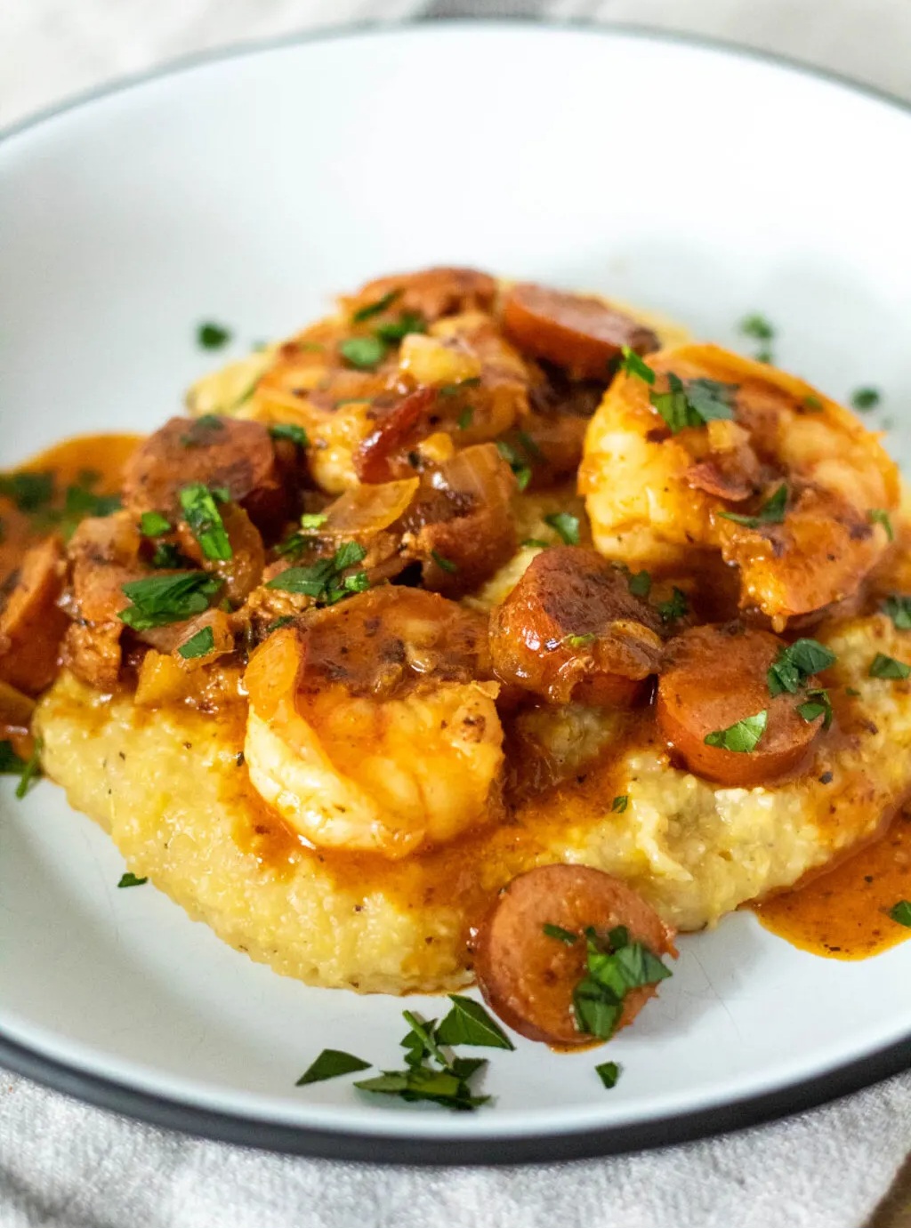 Shrimp and Cheddar Grits
